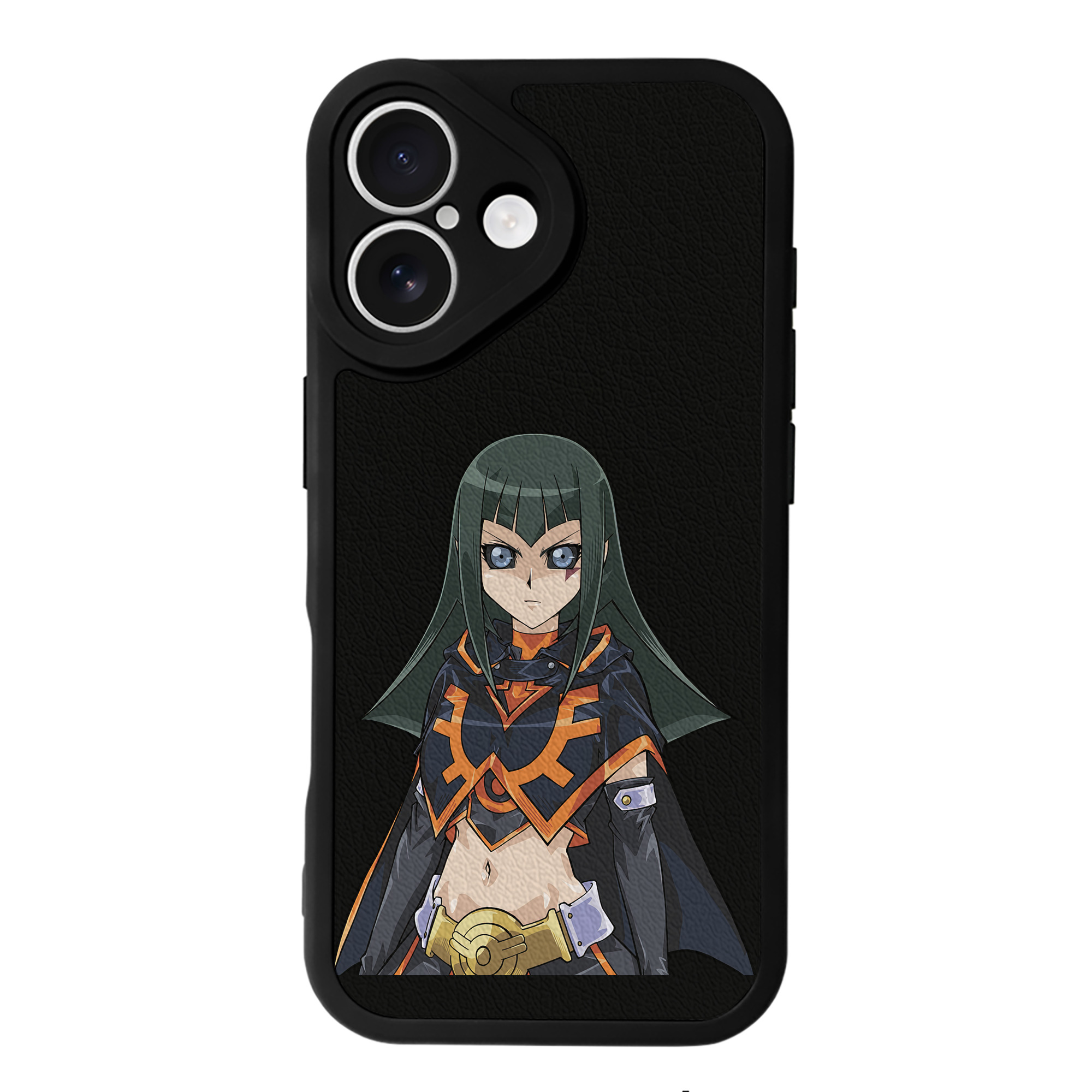 遊☆戯☆王 Yu-Gi-Oh! 【iPhone 16シリーズ対応】シリコンスマホケース（レザー調） 材質：シリコン
